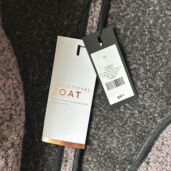 Dynamite Textured Open Coat Boucle - Picture 2 of 3